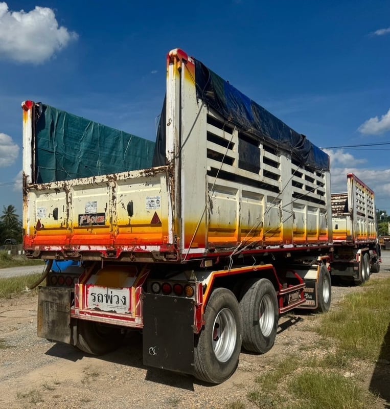 ขายรถ22ล้อดั้ม ISUZU 360กับหางPJN ปี61เดิมๆเน้นโทร 099-4982892