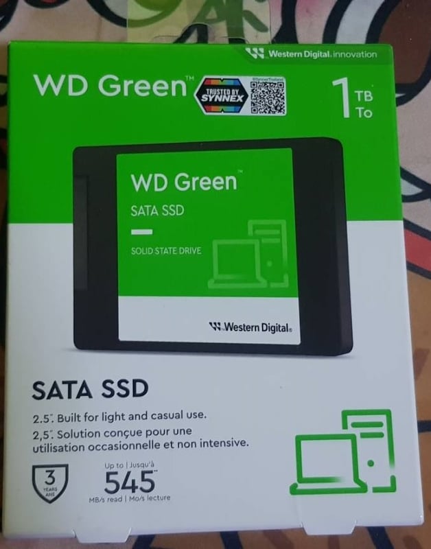 WD Green SATA SSD 1TB