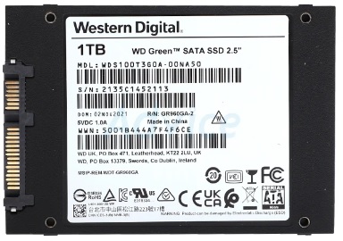 SSD WD Green 1TB SATA SSD WD Green 1TB SATA
