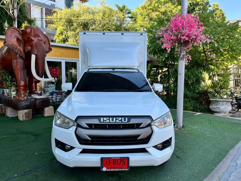 Isuzu D-Max 1.9 ตอนเดียว ปี 2021 ตู้แห้งสูง 180 ซม. 