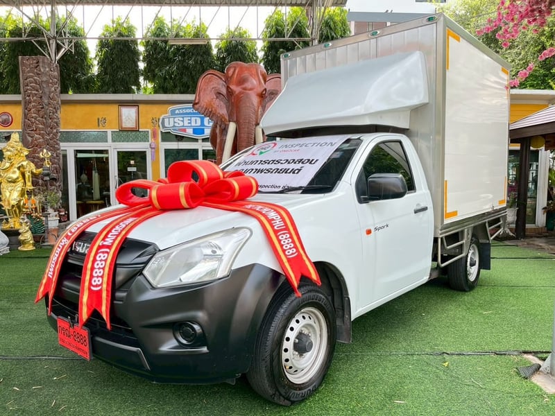 Isuzu D-Max 1.9 ตอนเดียว ปี 2020 #ตู้แห้งสูงใน 180 ซม. 