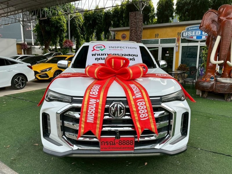 MG EXTENDER Giant Cab 2.0 Grand D AT ปี 2021 #ติดคอกสแตนเลส