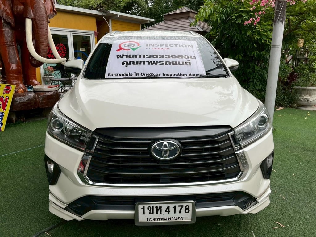 #7ที่นั่ง Toyota Innova Crysta 2.8 6AT ปี 2021 #เบาะ3แถว 
