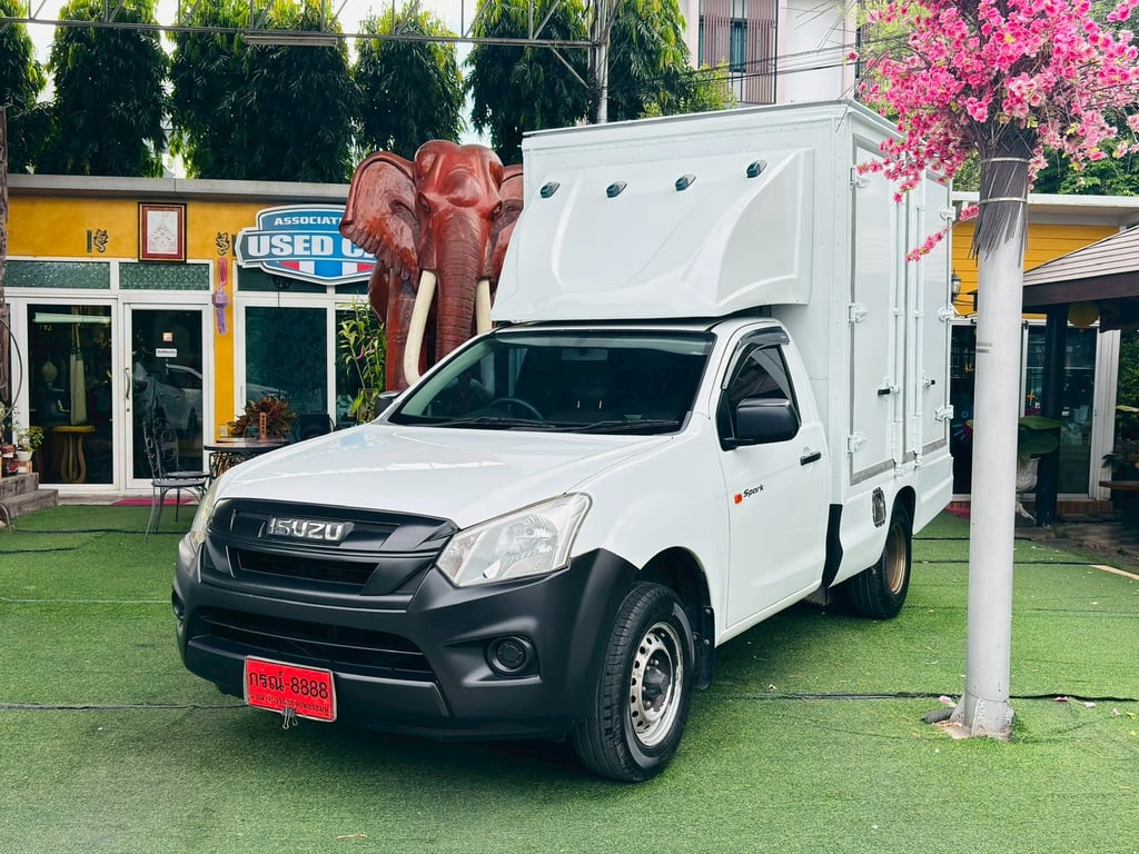 Isuzu D-Max 1.9 ตอนเดียว ปี 2019 ติดตั้งตู้แห้ง Isuzu D-Max 1.9 ตอนเดียว ปี 2019 ติดตั้งตู้แห้ง