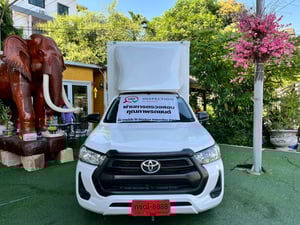 Toyota Revo ตอนเดียว 2.4 Entry ปี 2022 ติดตั้งตู้แห้ง สูง 1.8 เมตร 