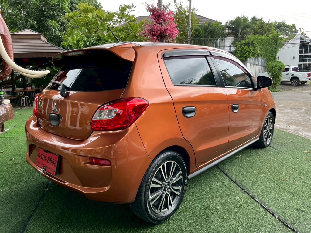 MITSUBISHI MIRAGE 1.2 GLS ปี 2016 ออโต้ #ดาวน์ 0 บาท #ผ่อนถูก