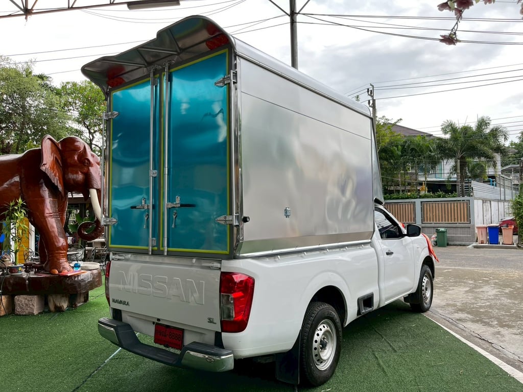 Nissan Navara ตอนเดียว 2.5 SL ปี 2021 #ติดตั้งหลังคาอลูมิเนียมตู้ทึบ  Nissan Navara ตอนเดียว 2.5 SL ปี 2021 #ติดตั้งหลังคาอลูมิเนียมตู้ทึบ
