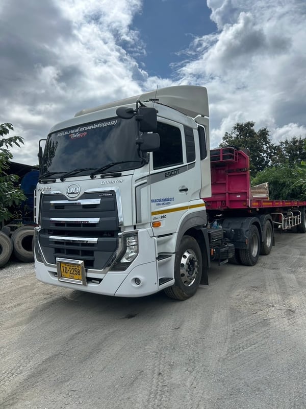 UD 390 ปี 65 หางพื้นเรียบพนัส 3 เพลา มี 3 คันให้เลือก