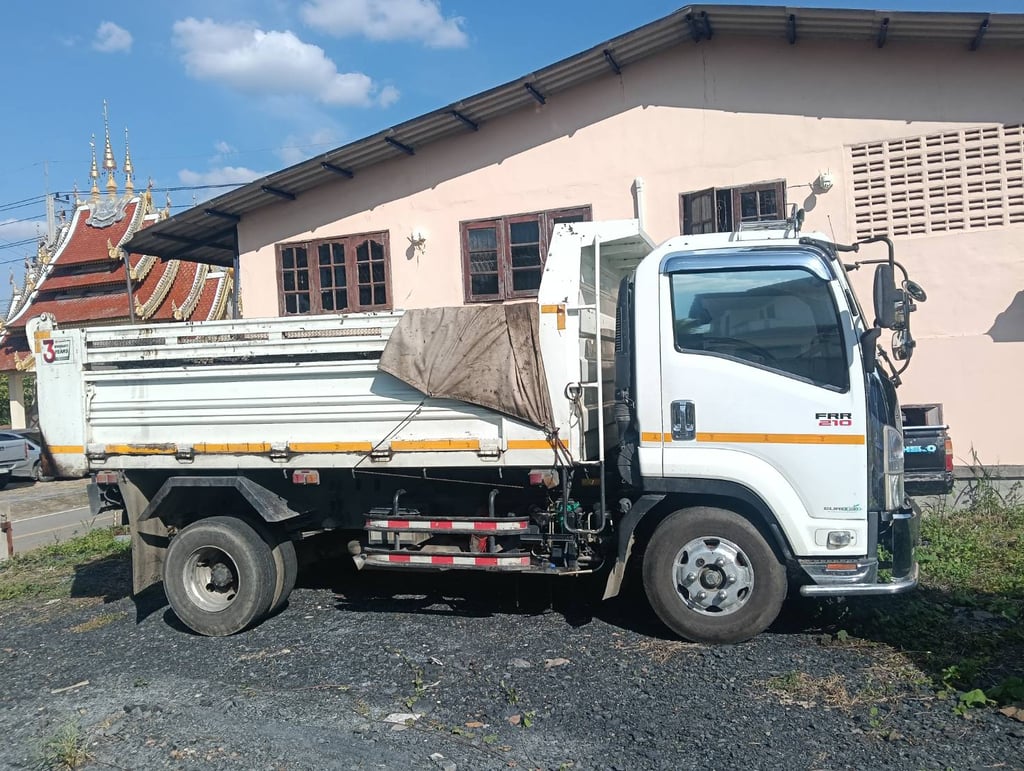 ISUZU FRR 210 ปี 63 ดั้มพ์สามมิตร เจ้าของขายเอง