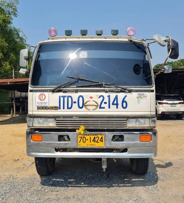 Hino 3FM 240 แรง เครื่องยนต์ เเน่น ประหยัดน้ำมัน  กระบะดี  สภาพสวย พร้อมใช้งาน  