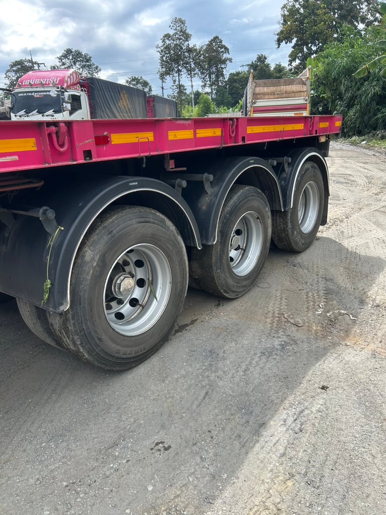 UD 390 ปี 65 หางพื้นเรียบพนัส 3 เพลา มี 3 คันให้เลือก