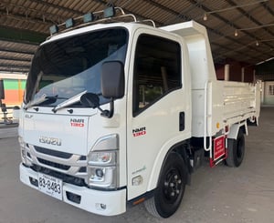 ISUZU NMR รถบรรทุก 6ล้อ ดั้มพ์ ปี66 ไมล์น้อยมาก