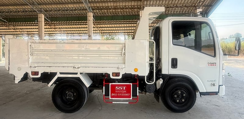 ISUZU NMR รถบรรทุก 6ล้อ ดั้มพ์ ปี66 ไมล์น้อยมาก