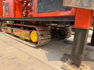 ปั้นจั่น ตอกเสาเข็ม ตีนตะขาบ ขนาดลูกตุ้ม 4.5 ตัน