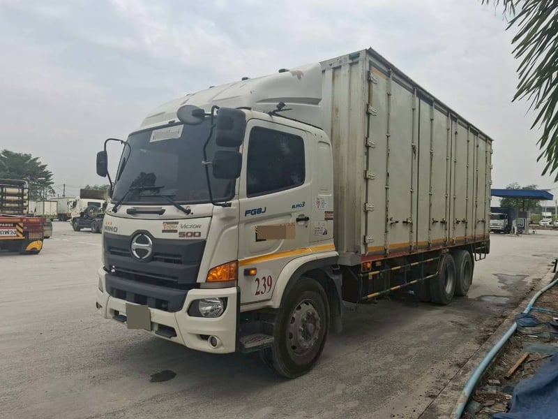 HINO FG รถบรรทุก 6ล้อ ตู้แห้ง ปี61 เจ้าของขายเอง HINO FG รถบรรทุก 6ล้อ ตู้แห้ง ปี61 เจ้าของขายเอง