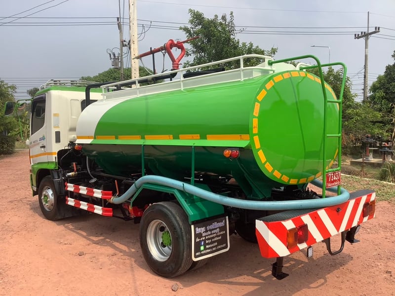 HINO FC 150 แรง 5,000 ลิตร ถังต่อใหม่ HINO FC 150 แรง 5,000 ลิตร ถังต่อใหม่