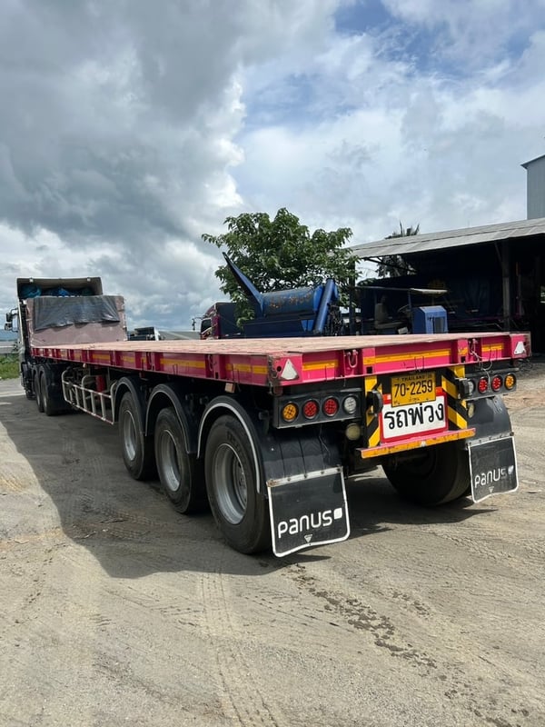 UD 390 ปี 65 หางพื้นเรียบพนัส 3 เพลา มี 3 คันให้เลือก