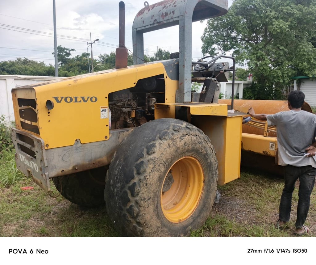 รถบด 10 ตัน Volvo ขายราคา 590,000 บาทมารับเองจังหวัดแพร่ทะเบียนพร้อม รถบด 10 ตัน Volvo ขายราคา 590,000 บาทมารับเองจังหวัดแพร่ทะเบียนพร้อม