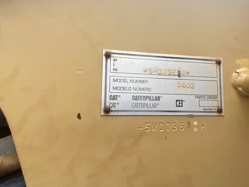 ขาย 1.450,000 บาทรถเกรดCAT140H5MD3630สภาพพร้อมใช้งานมีลิปเปอร์หลังเอกสารพร้อม