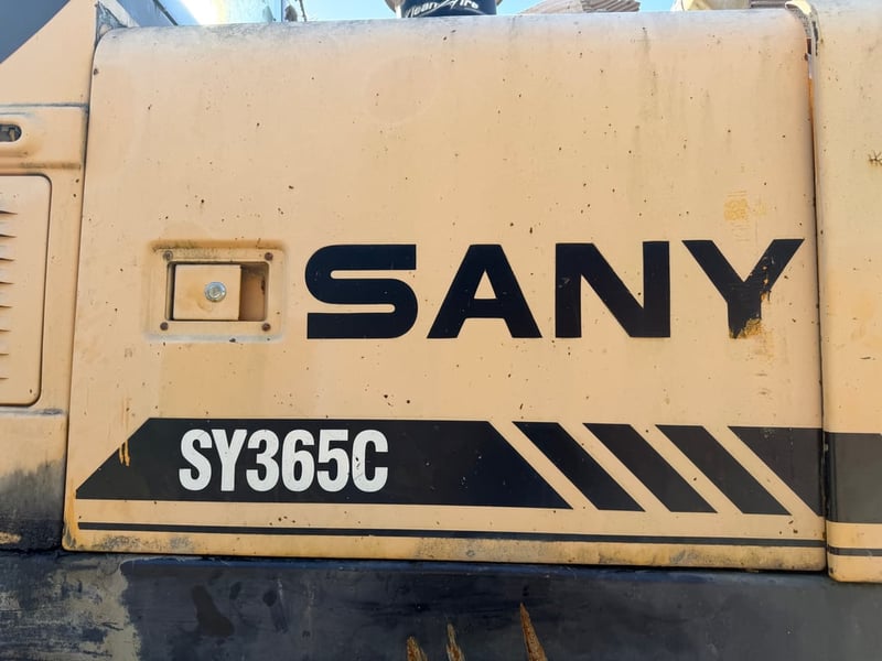 ขาย 650.000บาท แม็คโครซานี่ ปี2012 SY365C 34100Kg 12SY036721378 TS2510178-2012 สภาพพร้อมใช้งานสนใจดูรถจังหวัดแพร่ทะเบียนพร้อม