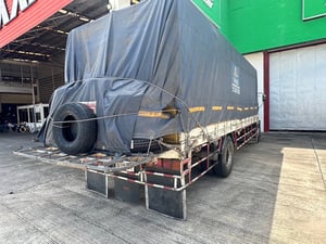 ISUZU FTR 200แรงม้า รถบรรทุก 6ล้อ ดั้มพ์ ปี2006 เลขไมล์มากกว่า 800,000 กม.