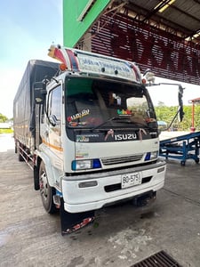ISUZU FTR 200แรงม้า รถบรรทุก 6ล้อ ดั้มพ์ ปี2006 เลขไมล์มากกว่า 800,000 กม.
