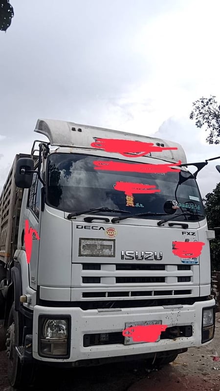 ISUZU FXZ 360แรงม้า รถบรรทุก 10ล้อ พ่วงแม่ลูก ปี2012 เลขไมล์ 29,941 กม.