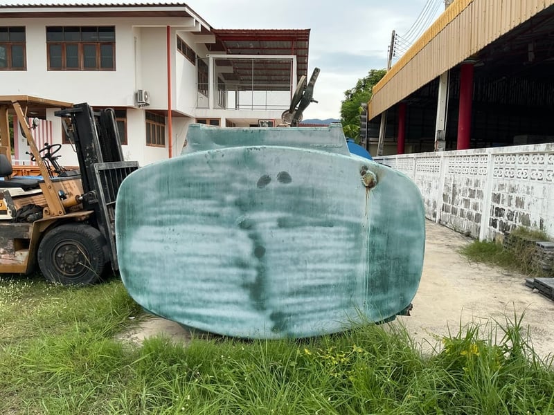 ถังสแตนเลส 15000 ลิตร ยาว 5.8 เมตร ถังสแตนเลส 15000 ลิตร ยาว 5.8 เมตร