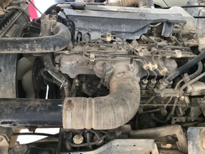 ISUZU NQR 150แรงม้า รถบรรทุก 6ล้อ บรรทุกขยะ ปี2002