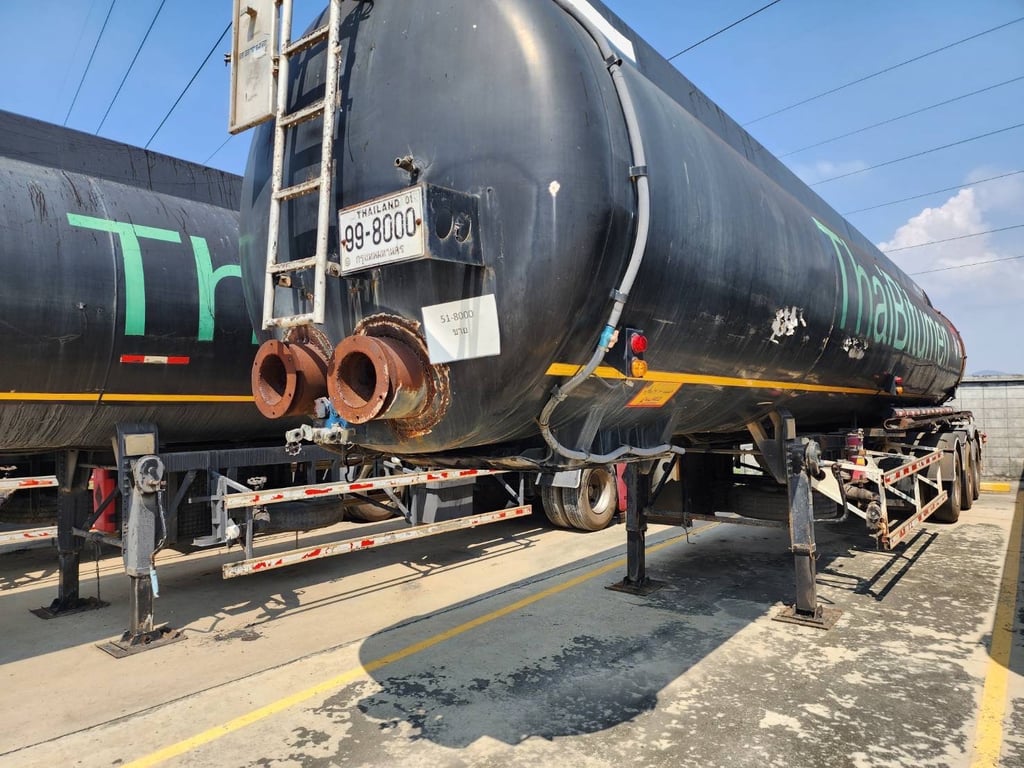 หางยางมะตอย 3 เพลา อู่สุธี เล่มทะเบียนพร้อม 0868449044 หางยางมะตอย 3 เพลา อู่สุธี เล่มทะเบียนพร้อม 0868449044