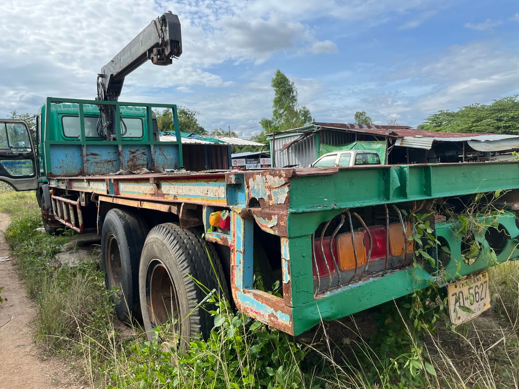 โปรเฟีย เพลาเดียวติดเครนทาดาโน่ 5 ตัน เล่มทะเบียนพร้อม 0868449044