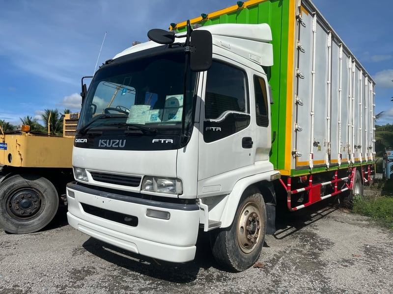 ISUZU FTR 200แรงม้า รถบรรทุก 6ล้อ ตู้แห้ง ปี2005 ISUZU FTR 200แรงม้า รถบรรทุก 6ล้อ ตู้แห้ง ปี2005