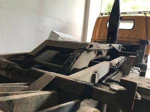 ISUZU NQR 150แรงม้า รถบรรทุก 6ล้อ บรรทุกขยะ ปี2002