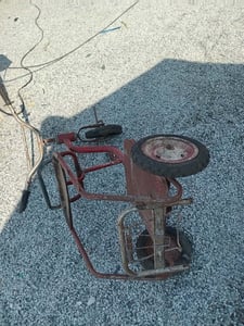 สามล้อถีบโบราณ BISHITA งานเหล็ก ตามสภาพนะครับ โชว์ สะสม ตกแต่งบ้าน ตกแต่งร้าน  วินเทจสวยคลาสสิค