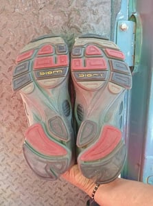 รองเท้าผ้าใบผู้ชาย ECCO Biom C Low หนังแท้นุ่มๆสีดำ มือสองนะคะสภาพดี ไซส์ 40EU