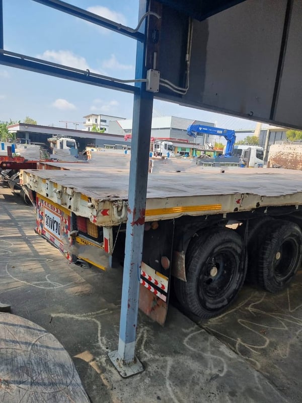 ขายหางพื้นเรียบRCT 12เมตร พร้อมใช้งาน ภาษีเต็ม