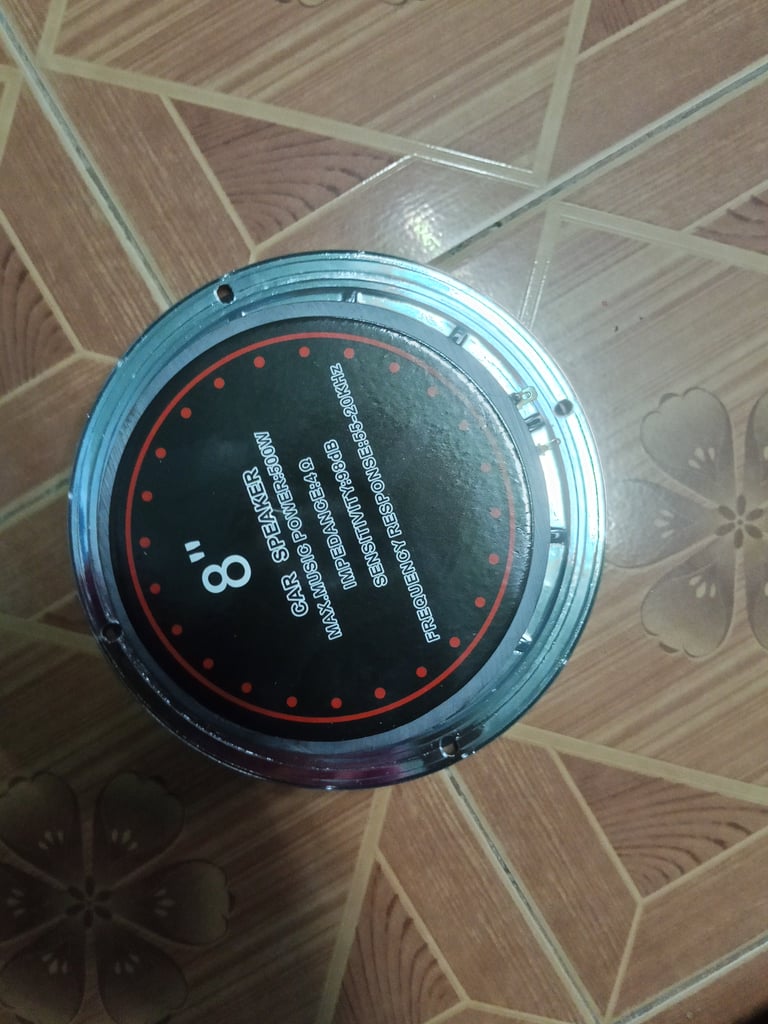 ลำโพงรถยนต์ขนาด 8 นิ้ว