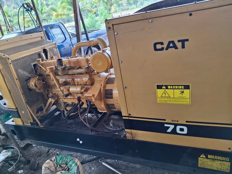 เครื่องปั่นไฟcatเครื่องอีซูซุ70kva