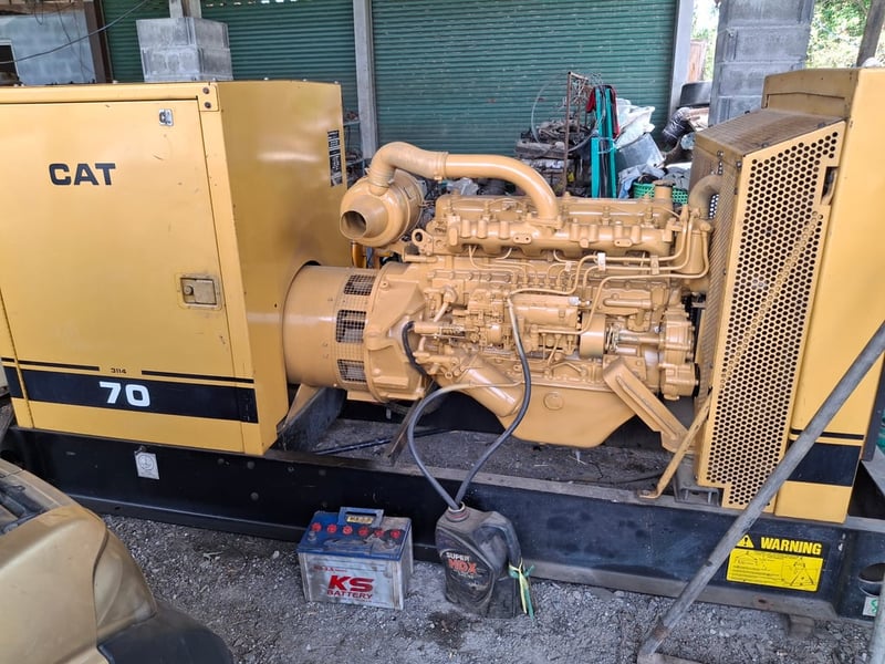 เครื่องปั่นไฟcatเครื่องอีซูซุ70kva