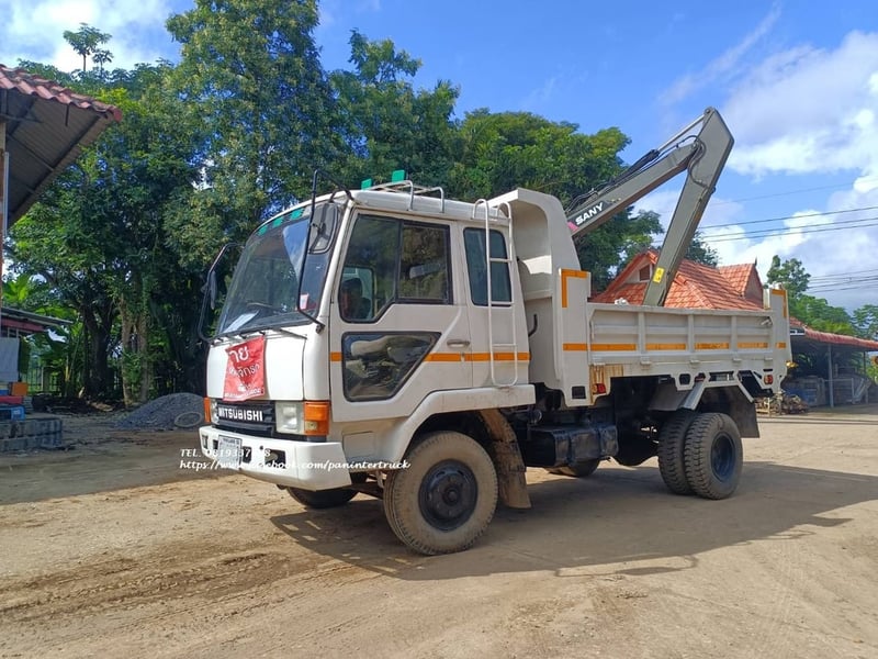 266,000 บาท💥 SALE รอบกลางปี   #รถบรรทุกมิตซู #ฟูโซ่ 6ล้อใหญ่ กระบะดั้มพ์ 5-6คิว