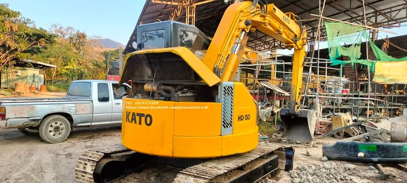 222,000 🎉🎉  #รถขุด #รถขุดคาโต้ #รถขุด5ตัน  #KATO #HD205UR #HD50