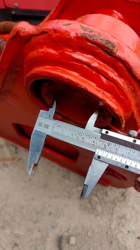 19,900 Uาท สินค้าเก่านอก  #หัวกระแทก #หัวเจาะ #BREAKER #NPK สำหรับใส่รถขุด ไซค์ #PC40 #PC45 #PC50 #PC55