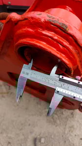 19,900 Uาท สินค้าเก่านอก  #หัวกระแทก #หัวเจาะ #BREAKER #NPK สำหรับใส่รถขุด ไซค์ #PC40 #PC45 #PC50 #PC55