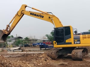 Sาคาเพียง 1,999,000  Uาท มีเล่มทะเบียนพร้อมชุดโอน  #รถขุดโคมัสสุ #KOMATSU #PC210 - #รุ่น10MO 