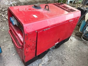 #เครื่องเชื่อมพร้อมชุดปั่นไฟ  #ชินไดว่า WELDING #GENERATOR #SHINDAIWA  #DGW300M  #6.6KVA.