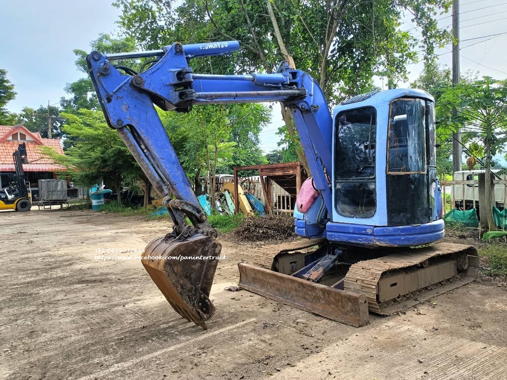 ลดกระหน่ำ 266,000 บาท แอร์หนาว 🎉 #รถขุด #รถขุดโคมัสสุ  #KOMATSU #PC50UU -2