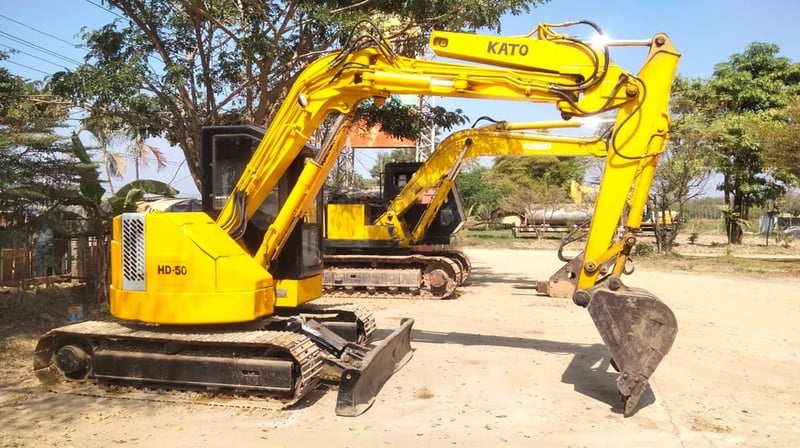 222,000 🎉🎉  #รถขุด #รถขุดคาโต้ #รถขุด5ตัน  #KATO #HD205UR #HD50 รถขุดมีตู้เก๋ง