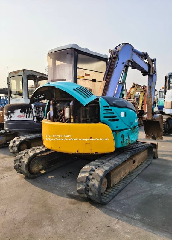 355,000 Uาท 🎉 #รถขุดเก่านอก #รถขุดฮิตาชิ   MINI. EXCAVATOR #HITACHI  #EX55 #EX55UR -3