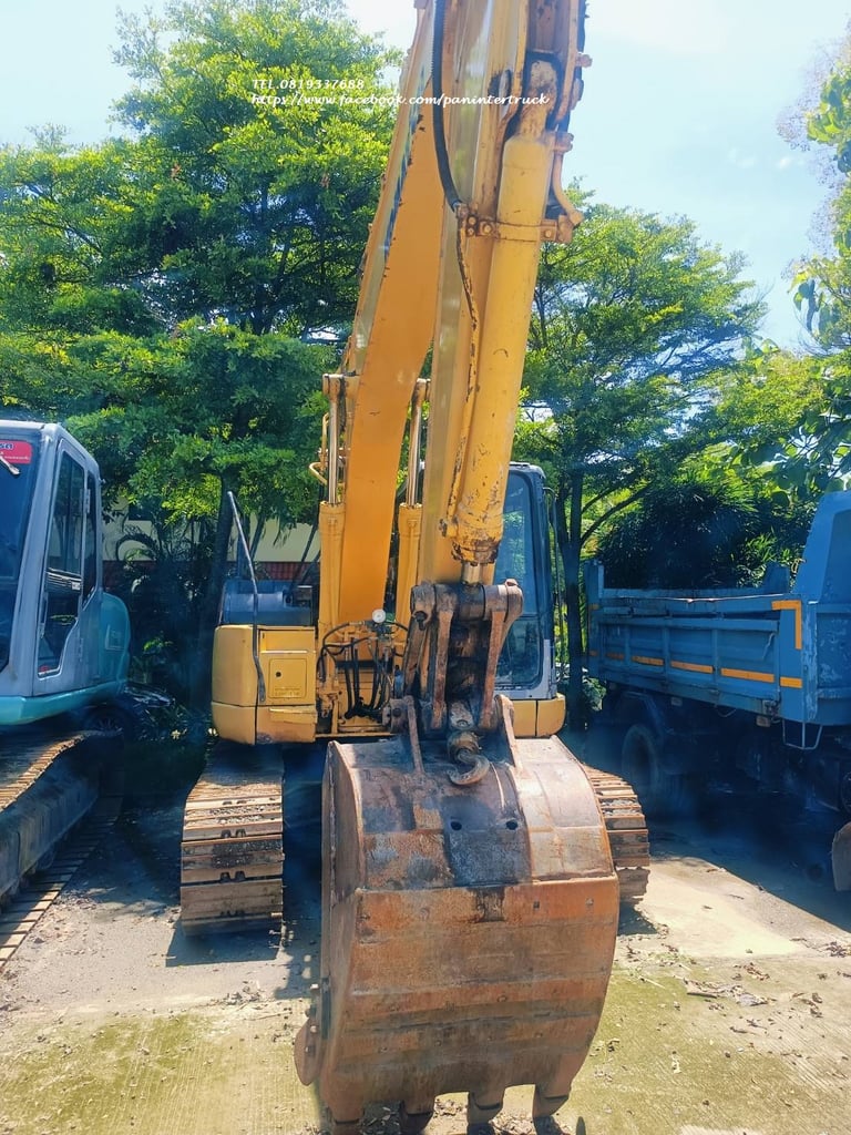  #รถขุดใหญ่  HYD. EXCAVATOR #KOMATSU #PC128 #PC128US - 2E1 ขนาด12ตัน
