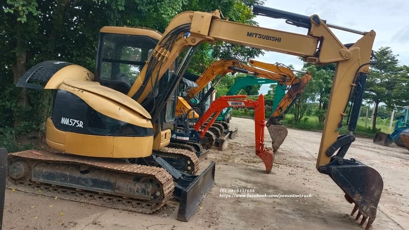 360,000 Uาท 🎉  #รถขุดเก่านอก #รถขุดมิตซูบิชิ MINI. EXCAVATOR #MITSUBISHI #MM57SR (เทียบเท่า แคท305)